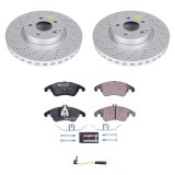Power Stop 2014 Mercedes-Benz C300 Front & Rear Euro-Stop Brake Kit (1x psbESK5626, 1x psbESK7496) thumbnail 9