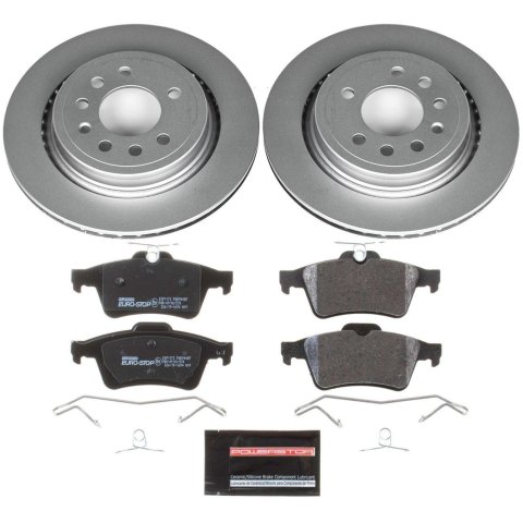 Power Stop 2008 Saab 9-3 Front & Rear Euro-Stop Brake Kit (1x psbESK5698, 1x psbESK978) thumbnail 5
