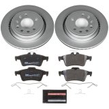Power Stop 2008 Saab 9-3 Front & Rear Euro-Stop Brake Kit (1x psbESK5698, 1x psbESK5349) thumbnail 2