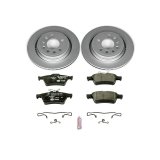 Power Stop 2008 Saab 9-3 Front & Rear Euro-Stop Brake Kit (1x psbESK5698, 1x psbESK5349) thumbnail 9