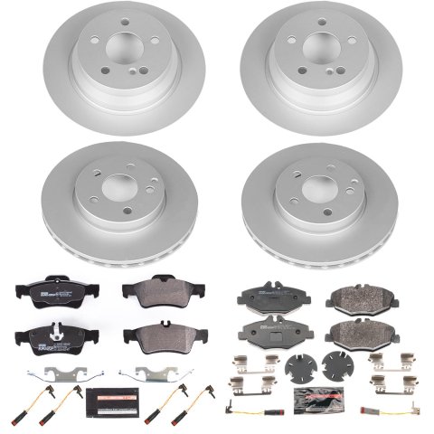 Power Stop 2006 Mercedes-Benz E320 Front & Rear Euro-Stop Brake Kit (1x psbESK5326, 1x psbESK5320) thumbnail 5