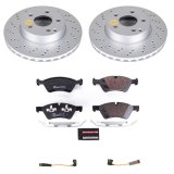 Power Stop 2006 Mercedes-Benz E500 Front & Rear Euro-Stop Brake Kit (1x psbESK5322, 1x psbESK7768) thumbnail 9
