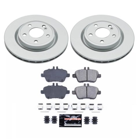 Power Stop 18-19 Mercedes-Benz CLA250 Front & Rear Z17 Evolution Geomet Coated Brake Kit (1x psbCRK8266, 1x psbCRK7378) thumbnail 9