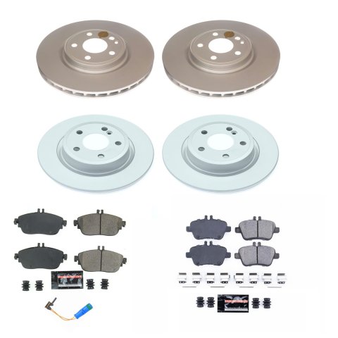Power Stop 17-19 Infiniti QX30 Front & Rear Z17 Evolution Geomet Coated Brake Kit (1x psbCRK7377, 1x psbCRK7674) thumbnail 4