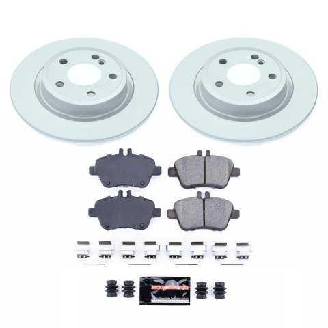 Power Stop 17-19 Infiniti QX30 Front & Rear Z17 Evolution Geomet Coated Brake Kit (1x psbCRK7377, 1x psbCRK7674) thumbnail 5
