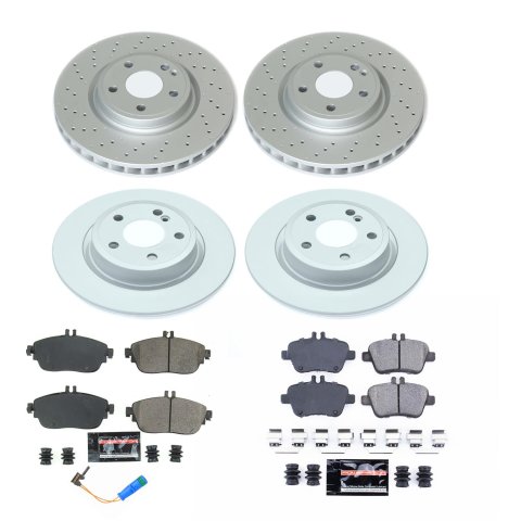 Power Stop 17-19 Infiniti QX30 Front & Rear Z17 Evolution Geomet Coated Brake Kit (1x psbCRK7377, 1x psbCRK8266) thumbnail 4