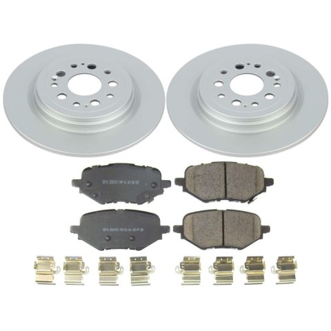 Power Stop 17-19 Honda Clarity Front & Rear Z17 Evolution Geomet Coated Brake Kit (1x psbCRK8296, 1x psbCRK8295) thumbnail 8