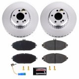 Power Stop 17-18 Mercedes-Benz C300 Front & Rear Z17 Evolution Geomet Coated Brake Kit (1x psbCRK7963, 1x psbCRK8152) thumbnail 9