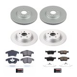 Power Stop 2020 Ford Fusion Front & Rear Z17 Evolution Geomet Coated Brake Kit (1x psbCRK6399, 1x psbCRK8533) thumbnail 7