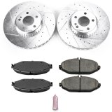 Power Stop 17-18 Mercedes-Benz C300 Front & Rear Z23 Evolution Sport Brake Kit (1x psbK7963, 1x psbK8152) thumbnail 8