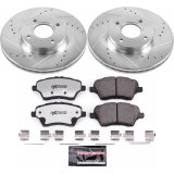 Power Stop 14-19 Ford Fiesta Front & Rear Z26 Street Warrior Brake Kit (1x psbK6818-26, 1x psbK1363-26) thumbnail 3