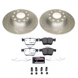 Power Stop 2019 Volkswagen Jetta Front & Rear Z26 Street Warrior Brake Kit (1x psbK7080-26, 1x psbK8337-26) thumbnail 7