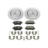 Power Stop 17-18 Volvo S60 Front & Rear Euro-Stop Brake Kit (1x psbESK4702, 1x psbESK4700) thumbnail 5