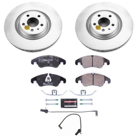 Power Stop 14-18 Audi A6 Front & Rear Euro-Stop Brake Kit (1x psbESK6140, 1x psbESK6139) thumbnail 7