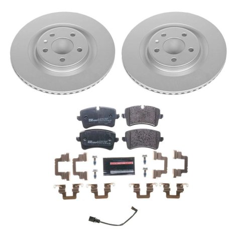 Power Stop 14-18 Audi A6 Front & Rear Euro-Stop Brake Kit (1x psbESK6140, 1x psbESK6139) thumbnail 9
