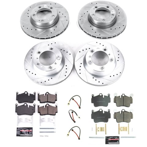 Power Stop 09-12 Porsche Boxster Front & Rear Z23 Evolution Sport Brake Kit (1x psbK5633, 1x psbK6731) thumbnail 8