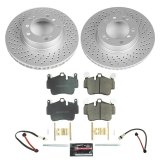 Power Stop 09-12 Porsche Boxster Front & Rear Z17 Evolution Geomet Coated Brake Kit (1x psbCRK5633, 1x psbCRK6731) thumbnail 7