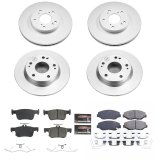 Power Stop 2020 Honda Civic Front & Rear Z17 Evolution Geomet Coated Brake Kit (1x psbCRK8330, 1x psbCRK1043) thumbnail 5