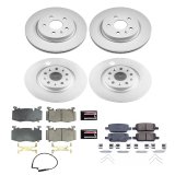 Power Stop 2019 Cadillac CT6 Front & Rear Z17 Evolution Geomet Coated Brake Kit (1x psbCRK7289, 1x psbCRK8317) thumbnail 5