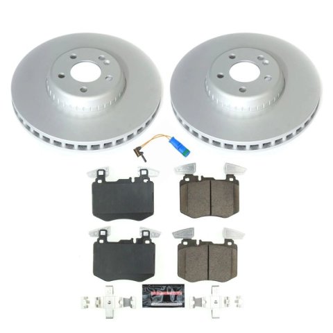 Power Stop 2019 Mercedes-Benz GLC300 Front & Rear Z17 Evolution Geomet Coated Brake Kit (1x psbCRK7990, 1x psbCRK8322) thumbnail 7
