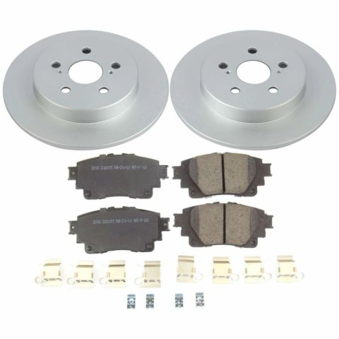 Power Stop 20-21 Toyota Corolla Front & Rear Z17 Evolution Geomet Coated Brake Kit (1x psbCRK7701, 1x psbCRK8336) thumbnail 7