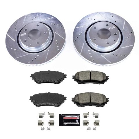 Power Stop 19-20 Mazda 6 Front & Rear Z23 Evolution Sport Brake Kit (1x psbK8068, 1x psbK8617) thumbnail 1