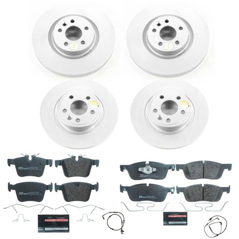 Power Stop 18-19 Land Rover Discovery Sport Front & Rear Euro-Stop Brake Kit (1x psbESK8109, 1x psbESK7991) thumbnail 5