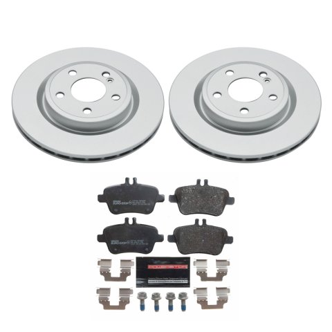Power Stop 18-19 Mercedes-Benz CLA250 Front & Rear Euro-Stop Brake Kit (1x psbESK8266, 1x psbESK7378) thumbnail 4