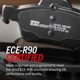 Power Stop 17-19 Audi A4 Front & Rear Euro-Stop Brake Kit (1x psbESK7860, 1x psbESK8091) thumbnail 4