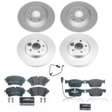 Power Stop 17-19 Audi A4 Front & Rear Euro-Stop Brake Kit (1x psbESK7860, 1x psbESK8091) thumbnail 5