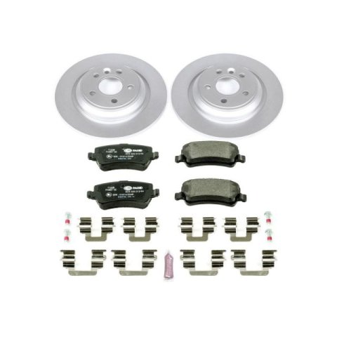 Power Stop 17-18 Volvo S60 Front & Rear Euro-Stop Brake Kit (1x psbESK4704, 1x psbESK4698A) thumbnail 6