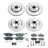 Power Stop 16-17 Mercedes-Benz GLE300d Front & Rear Euro-Stop Brake Kit (1x psbESK7440, 1x psbESK6897) thumbnail 1