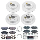 Power Stop 14-19 Mini Cooper Front & Rear Euro-Stop Brake Kit (1x psbESK7977, 1x psbESK7750) thumbnail 1