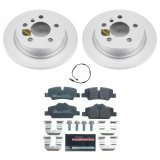 Power Stop 14-19 Mini Cooper Front & Rear Euro-Stop Brake Kit (1x psbESK7977, 1x psbESK7750) thumbnail 5