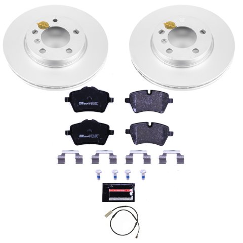 Power Stop 11-16 Mini Cooper Countryman Front & Rear Euro-Stop Brake Kit (1x psbESK6662, 1x psbESK6664) thumbnail 8