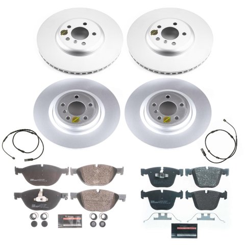 Power Stop 11-15 BMW 750Li Front & Rear Euro-Stop Brake Kit (1x psbESK6414, 1x psbESK7087) thumbnail 5