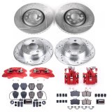 Power Stop 01-05 Audi Allroad Quattro Front & Rear Z23 Evolution Sport Brake Kit w/Calipers (1x psbK886, 1x psbK940, 1x psbS2636, 1x psbS2758) thumbnail 2