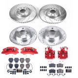Power Stop 02-04 Audi A6 Quattro Front & Rear Z23 Evolution Sport Brake Kit w/Calipers (1x psbS2636, 1x psbK948, 1x psbK941, 1x psbS2758) thumbnail 5