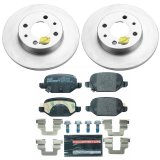Power Stop 12-17 Fiat 500 Front & Rear Euro-Stop Brake Kit (1x psbESK6290, 1x psbESK6292) thumbnail 4