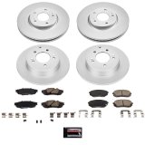 Power Stop 2017 Kia Optima Front & Rear Z17 Evolution Geomet Coated Brake Kit (1x psbCRK7505, 1x psbCRK8621) thumbnail 5