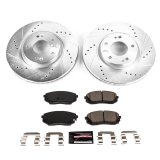 Power Stop 2017 Kia Optima Front & Rear Z23 Evolution Sport Brake Kit (1x psbK7505, 1x psbK8621) thumbnail 9