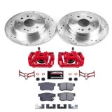 Power Stop 02-04 Honda CR-V Rear Z23 Evolution Sport Brake Kit w/Calipers (1x psbK6172, 1x psbS1448) thumbnail 2