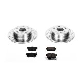 Power Stop 02-04 Honda CR-V Rear Z23 Evolution Sport Brake Kit w/Calipers (1x psbK6172, 1x psbS1448) thumbnail 5