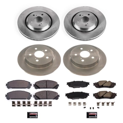 Power Stop 20-21 Toyota Avalon Front & Rear Autospecialty Brake Kit (1x psbKOE7688, 1x psbKOE8333) thumbnail 9