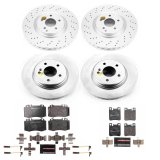 Power Stop 02-04 Mercedes-Benz C32 AMG Front & Rear Euro-Stop Brake Kit (1x psbESK6226, 1x psbESK6205) thumbnail 6