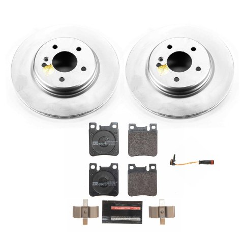 Power Stop 03-06 Mercedes-Benz CLK500 Front & Rear Euro-Stop Brake Kit (1x psbESK6585, 1x psbESK6718) thumbnail 8