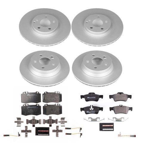 Power Stop 07-09 Mercedes-Benz E550 Front & Rear Euro-Stop Brake Kit (1x psbESK5322, 1x psbESK6599) thumbnail 7