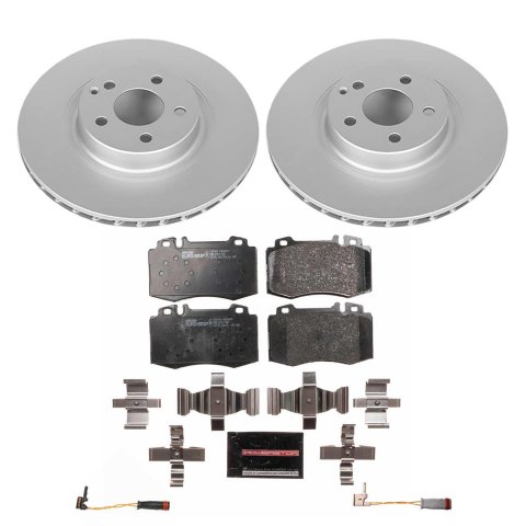 Power Stop 07-12 Mercedes-Benz SL550 Front & Rear Euro-Stop Brake Kit (1x psbESK5241, 1x psbESK6566) thumbnail 7