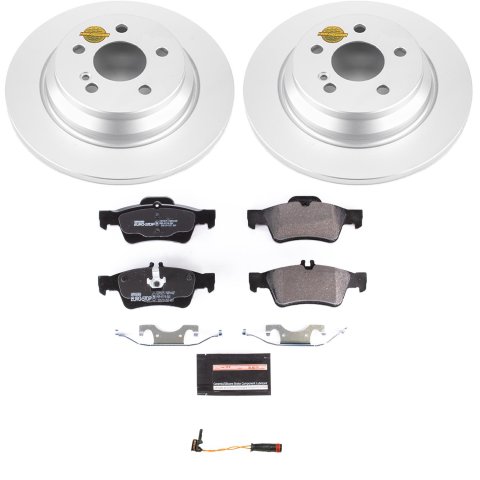 Power Stop 07-12 Mercedes-Benz SL550 Front & Rear Euro-Stop Brake Kit (1x psbESK5241, 1x psbESK6566) thumbnail 9
