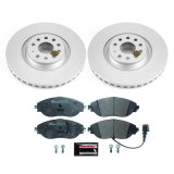 Power Stop 13-16 Volkswagen CC Front & Rear Euro-Stop Brake Kit (1x psbESK4628, 1x psbESK7175) thumbnail 9